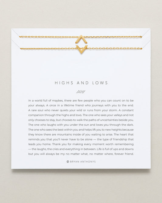 Highs & Lows Icon Necklace Set