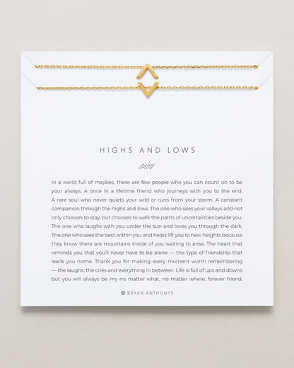 Highs & Lows Icon Necklace Set