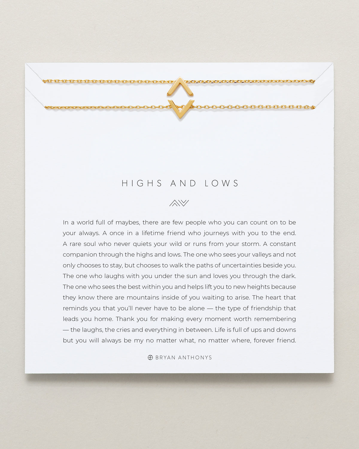 Highs & Lows Necklace Set