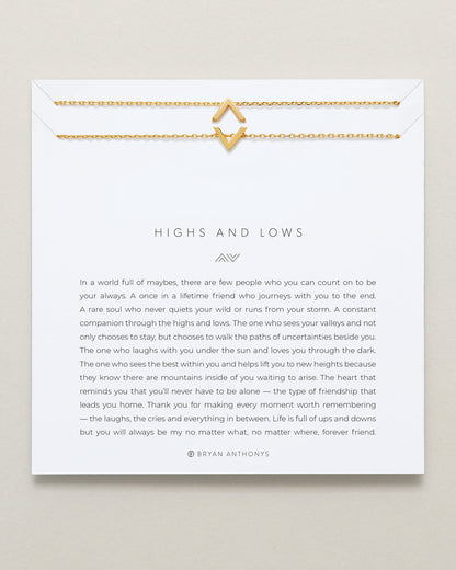 Highs & Lows Necklace Set