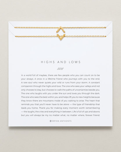 Highs & Lows Icon Necklace Set