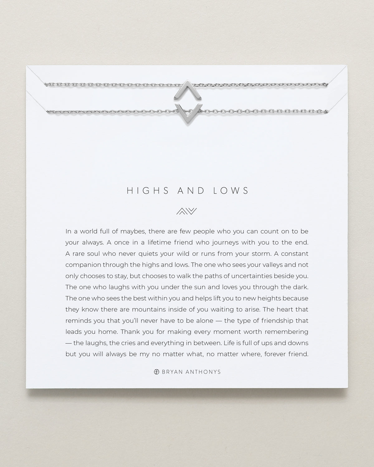 Highs & Lows Necklace Set