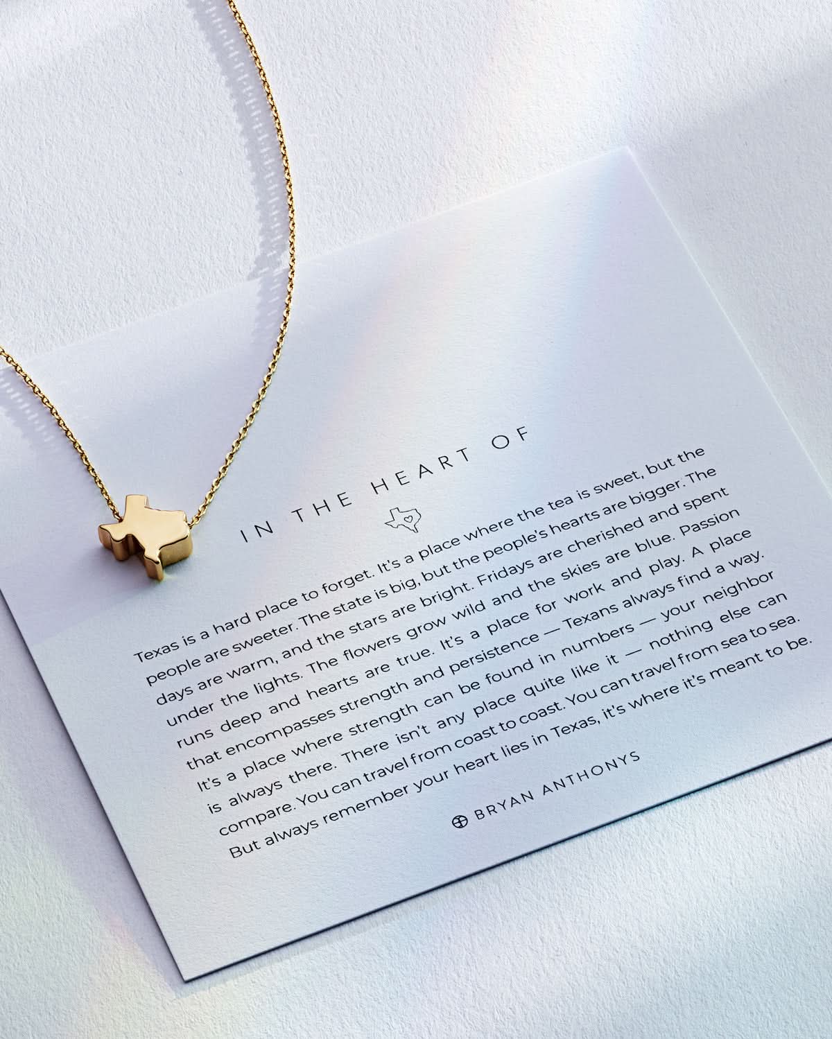 In The Heart Of Necklace — Texas