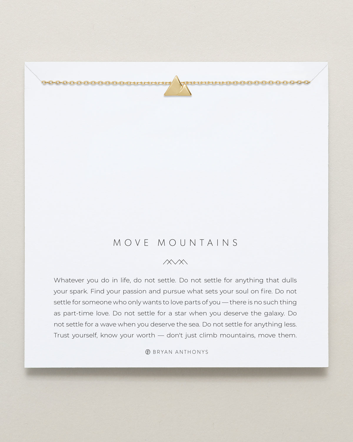 Move Mountains Necklace