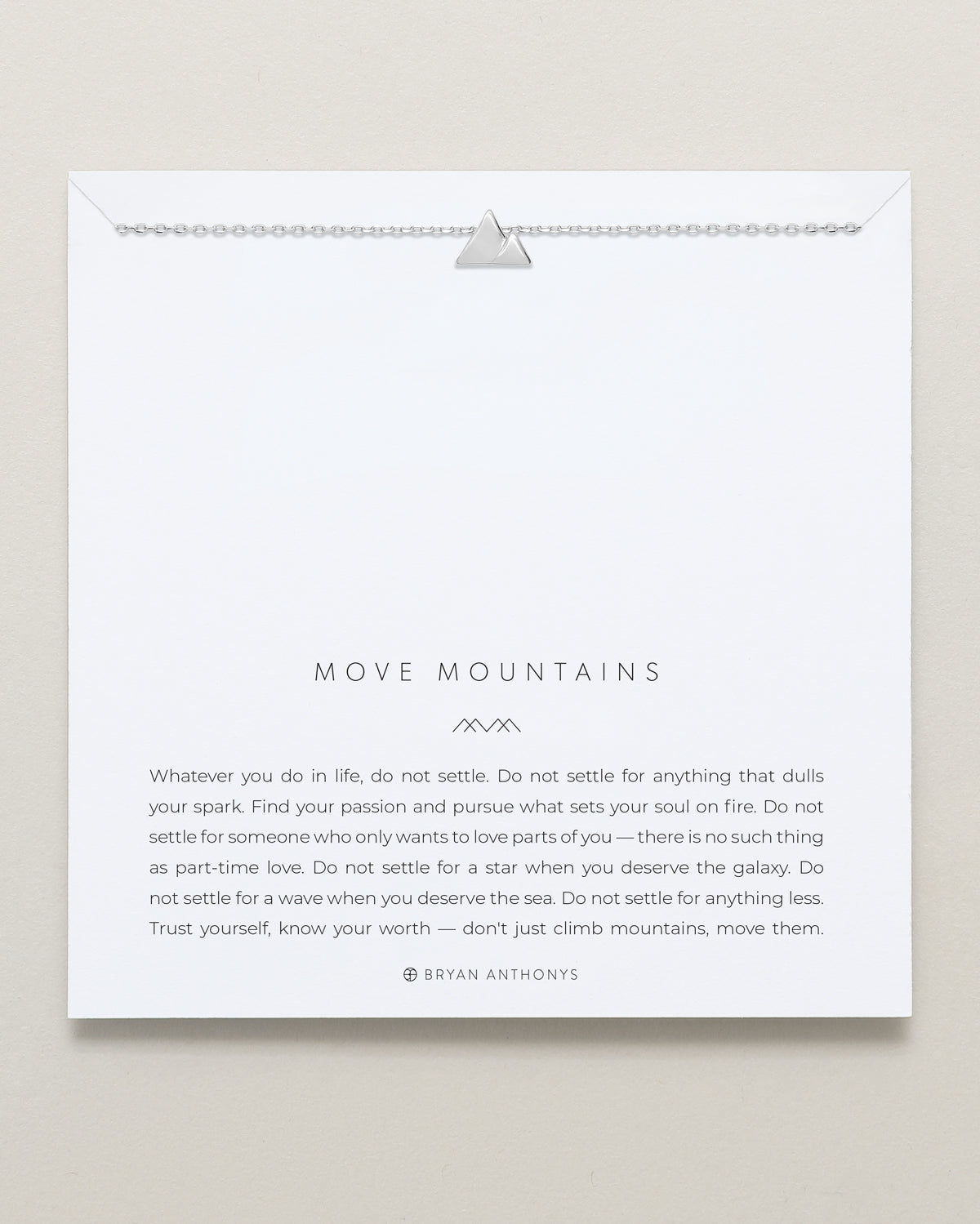 Move Mountains Necklace