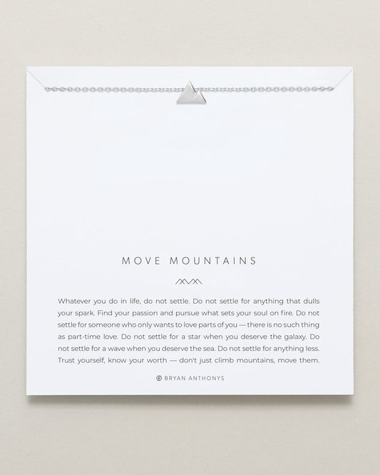 Move Mountains Necklace