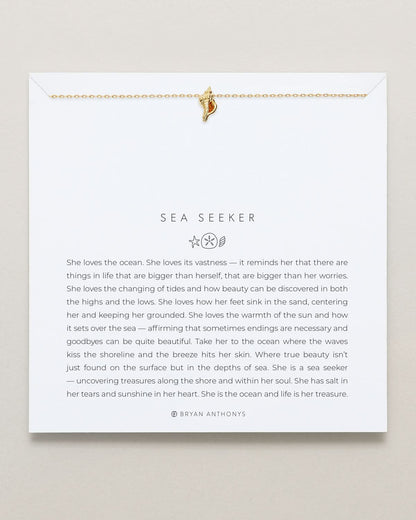 Sea Seeker Icon Necklace