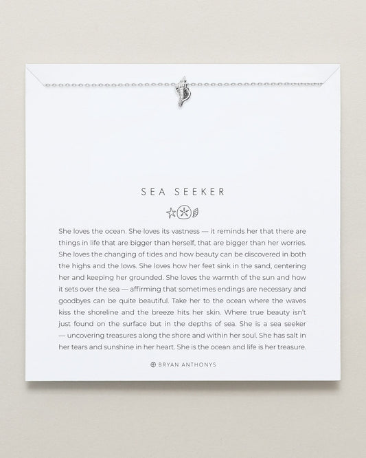 Sea Seeker Icon Necklace
