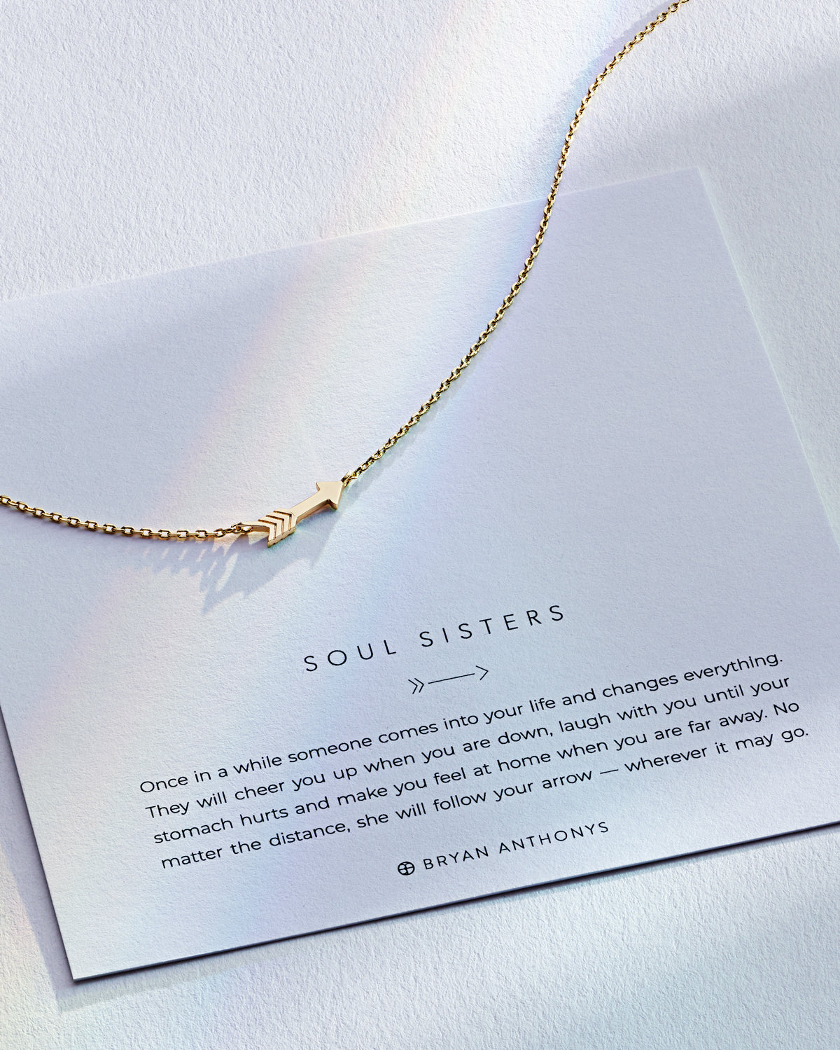 Soul Sisters Icon Arrow Necklace