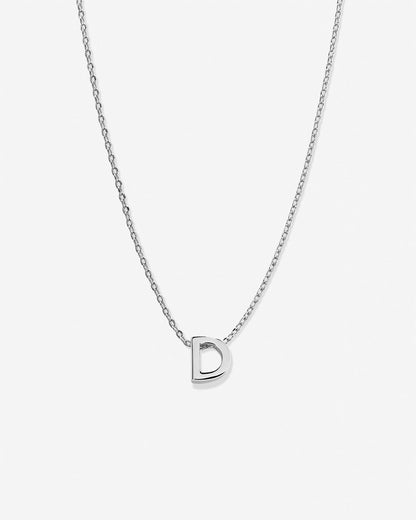 Just For You Initial Necklace — D