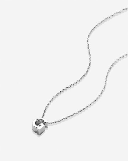 Just For You Initial Necklace — G