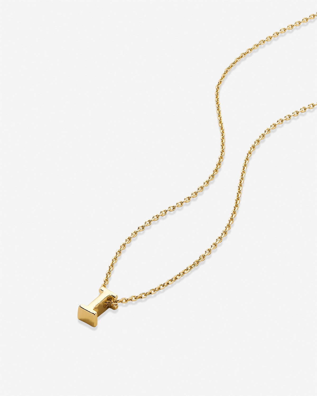 Just For You Initial Necklace — I