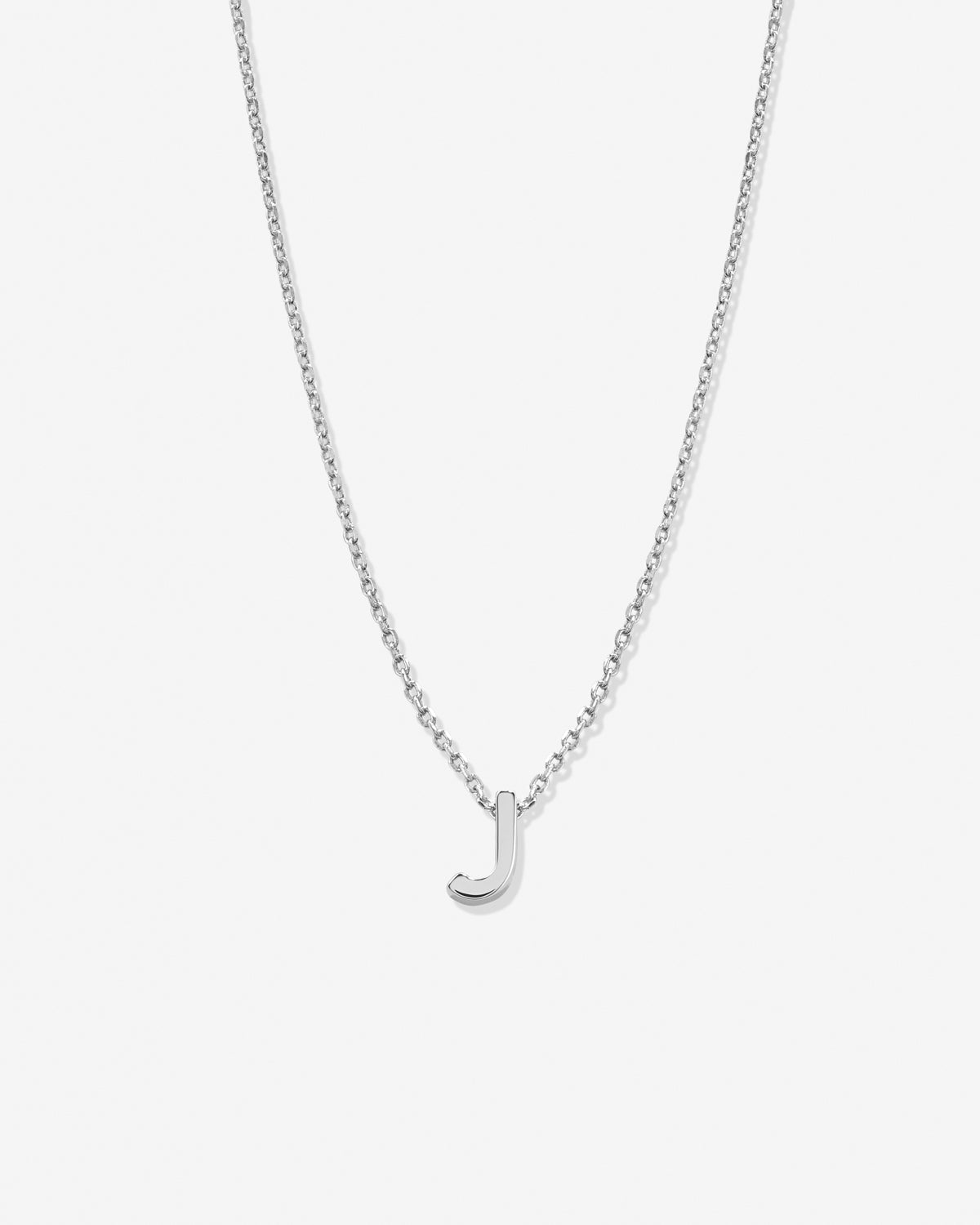 Just For You Initial Necklace — J
