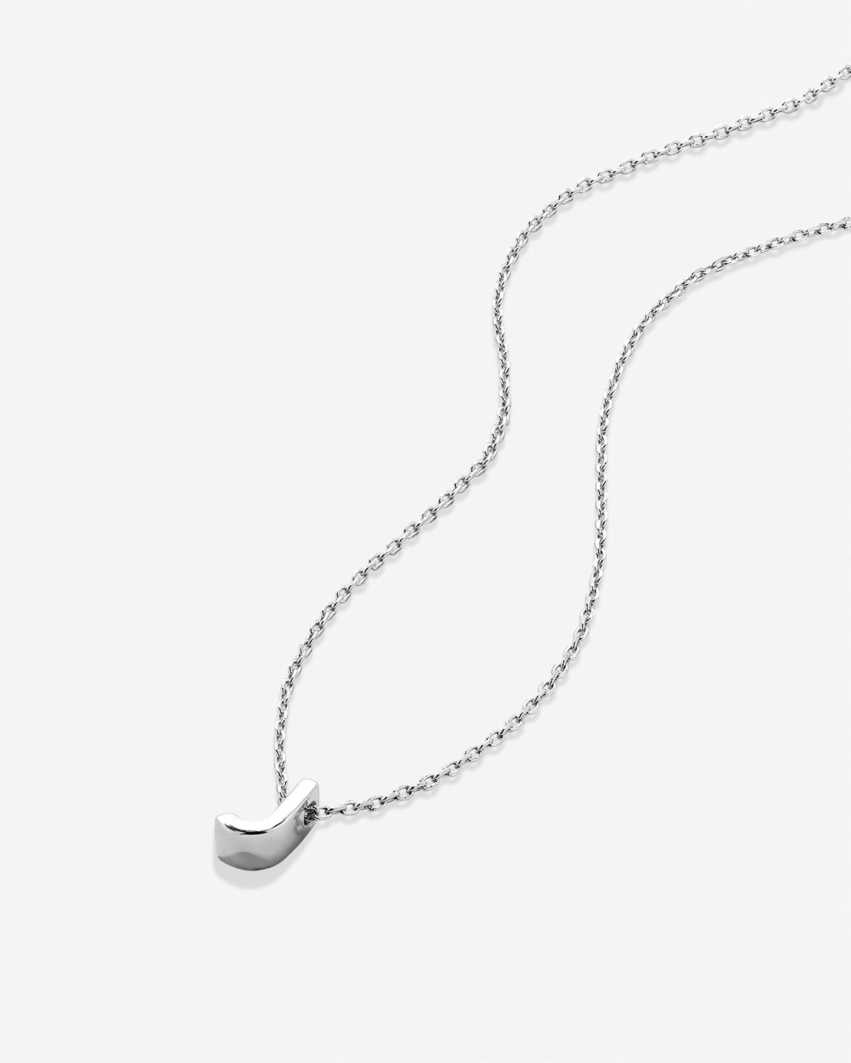 Just For You Initial Necklace — J