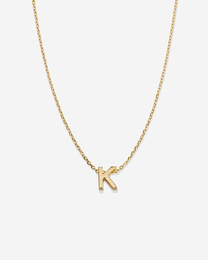 Just For You Initial Necklace — K