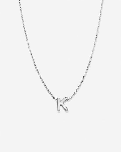 Just For You Initial Necklace — K