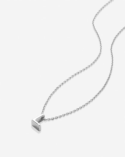 Just For You Initial Necklace — L