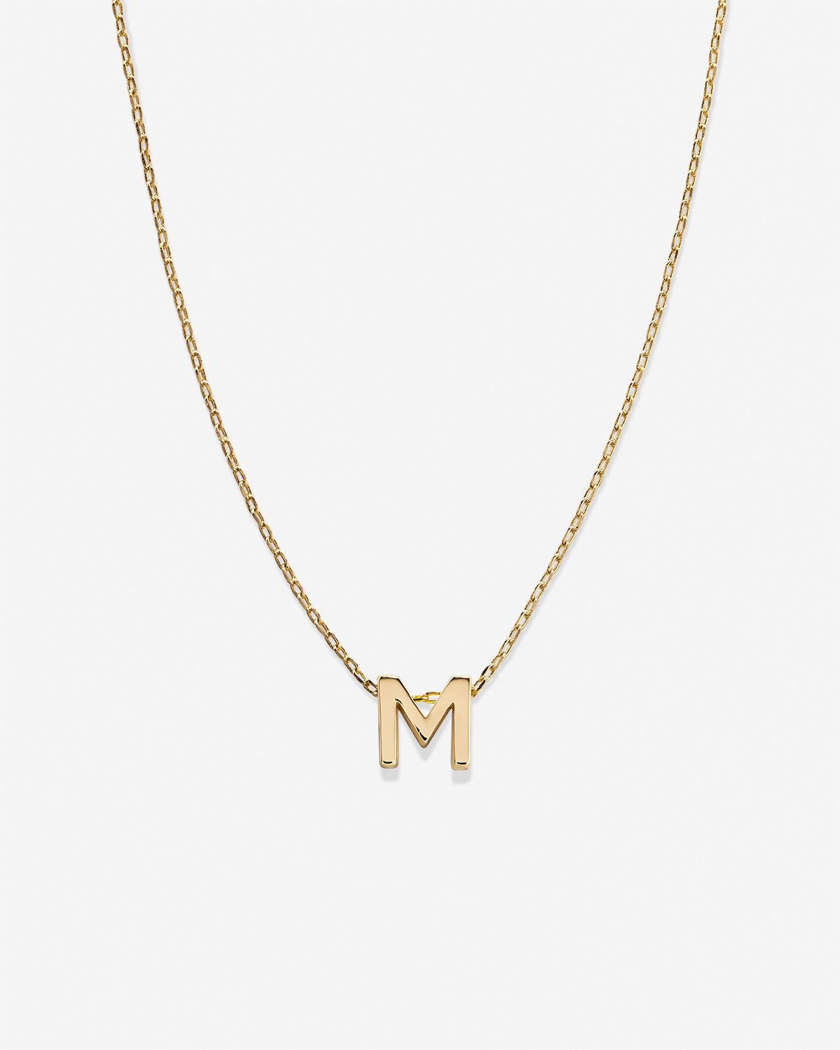 Just For You Initial Necklace — M