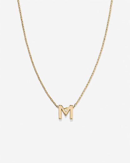 Just For You Initial Necklace — M
