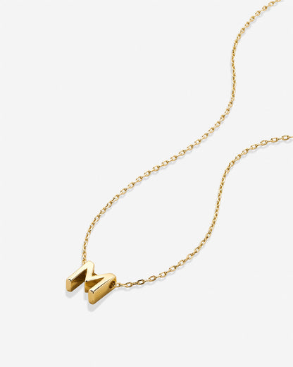 Just For You Initial Necklace — M