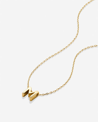 Just For You Initial Necklace — M