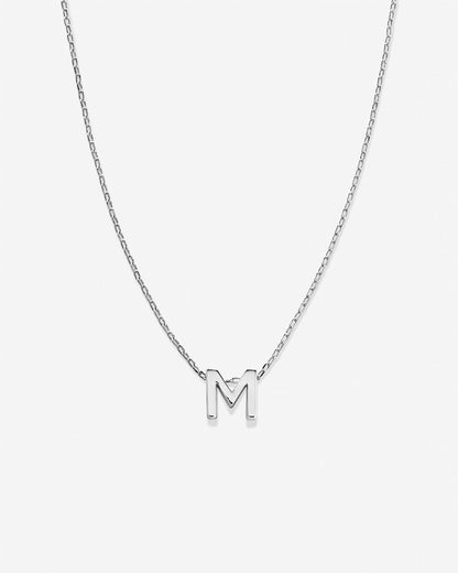 Just For You Initial Necklace — M