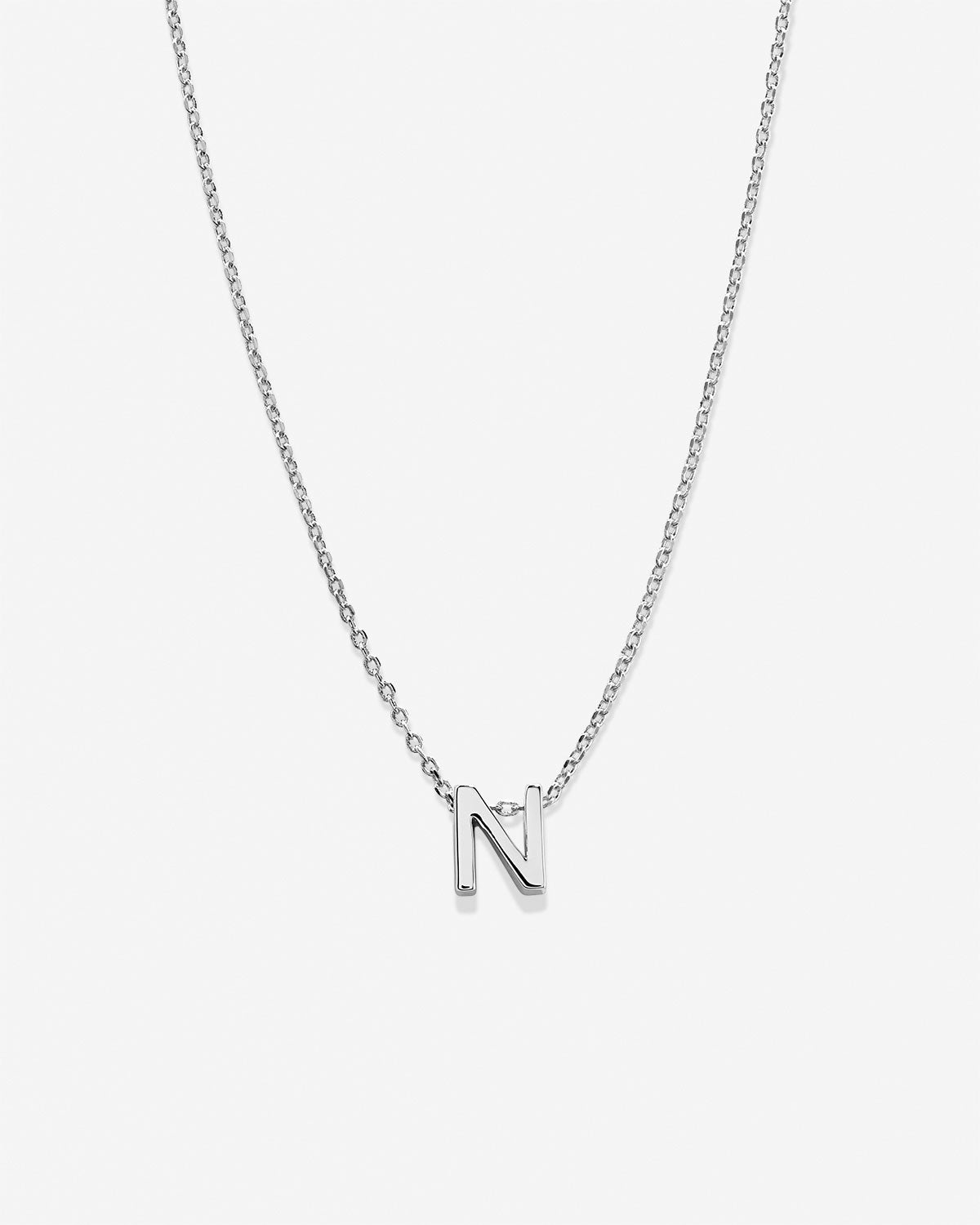 Just For You Initial Necklace — N
