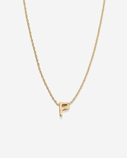 Just For You Initial Necklace — P
