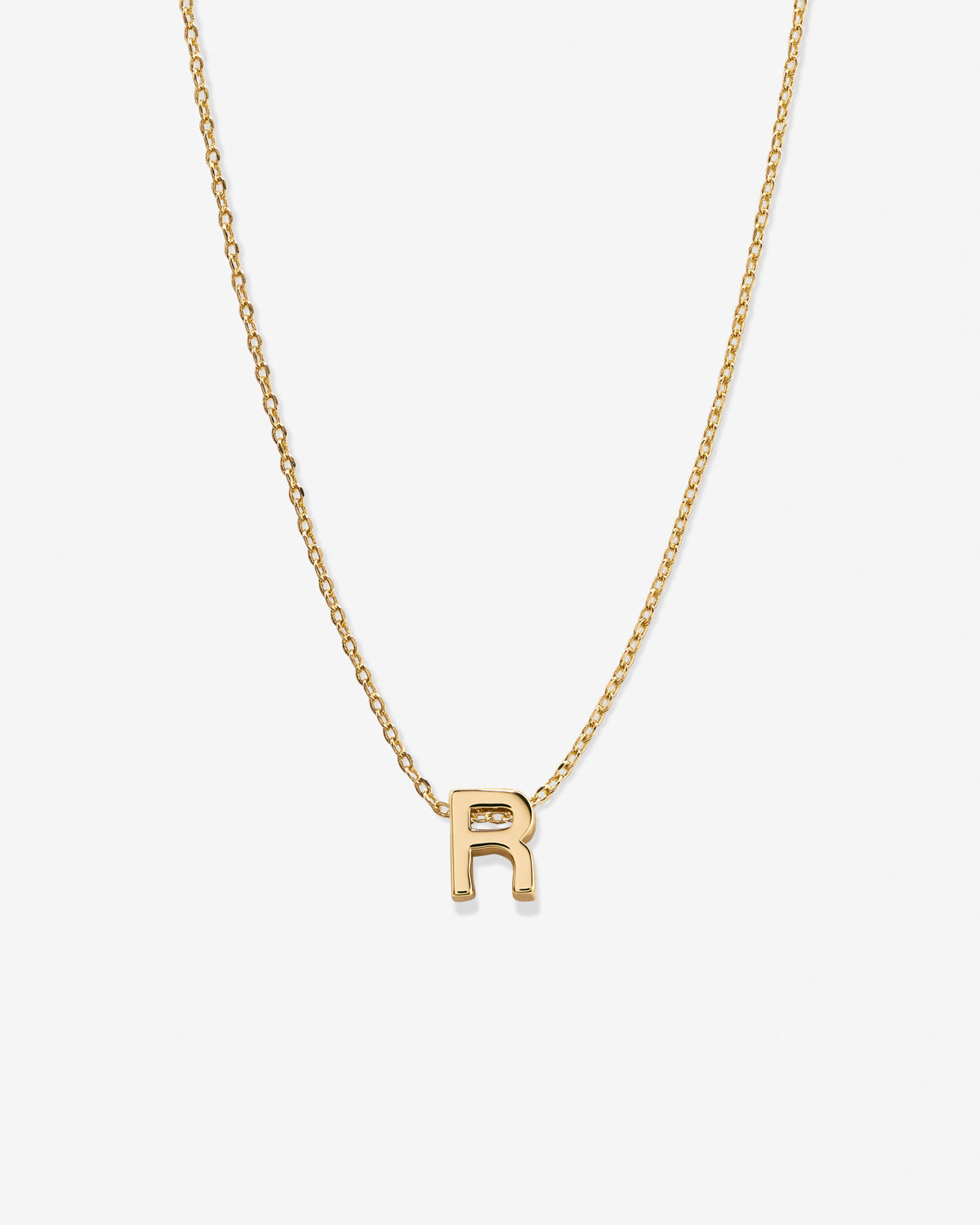 Just For You Initial Necklace — R