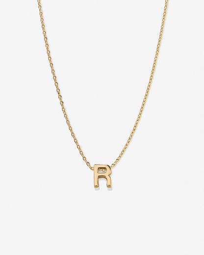 Just For You Initial Necklace — R