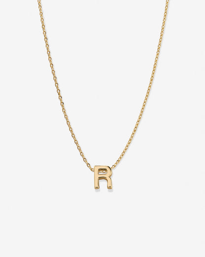Just For You Initial Necklace — R