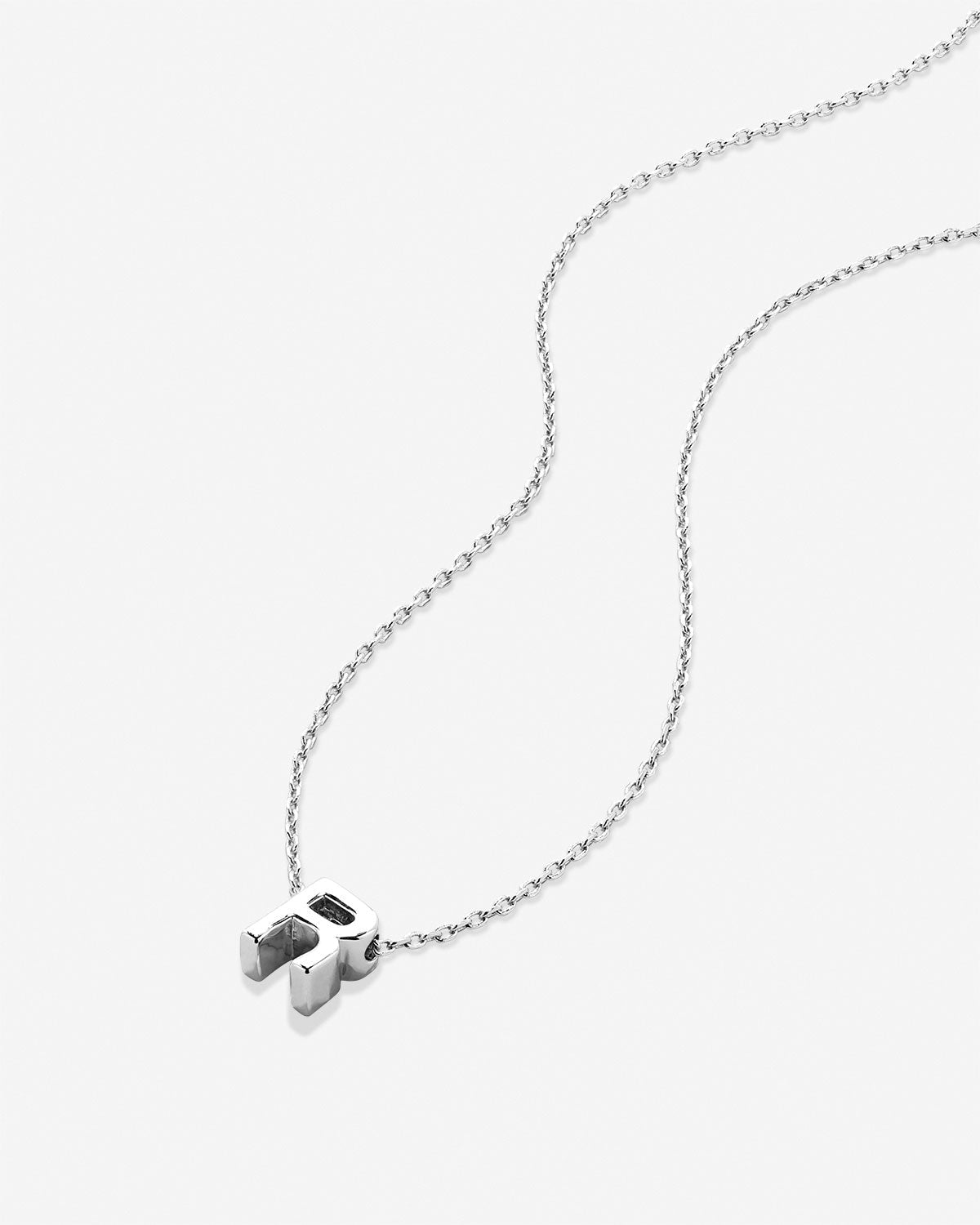 Just For You Initial Necklace — R