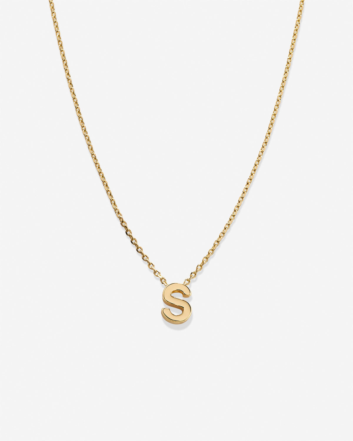 Just For You Initial Necklace — S