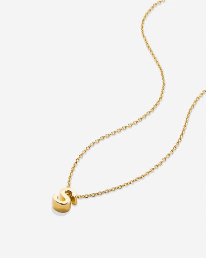 Just For You Initial Necklace — S