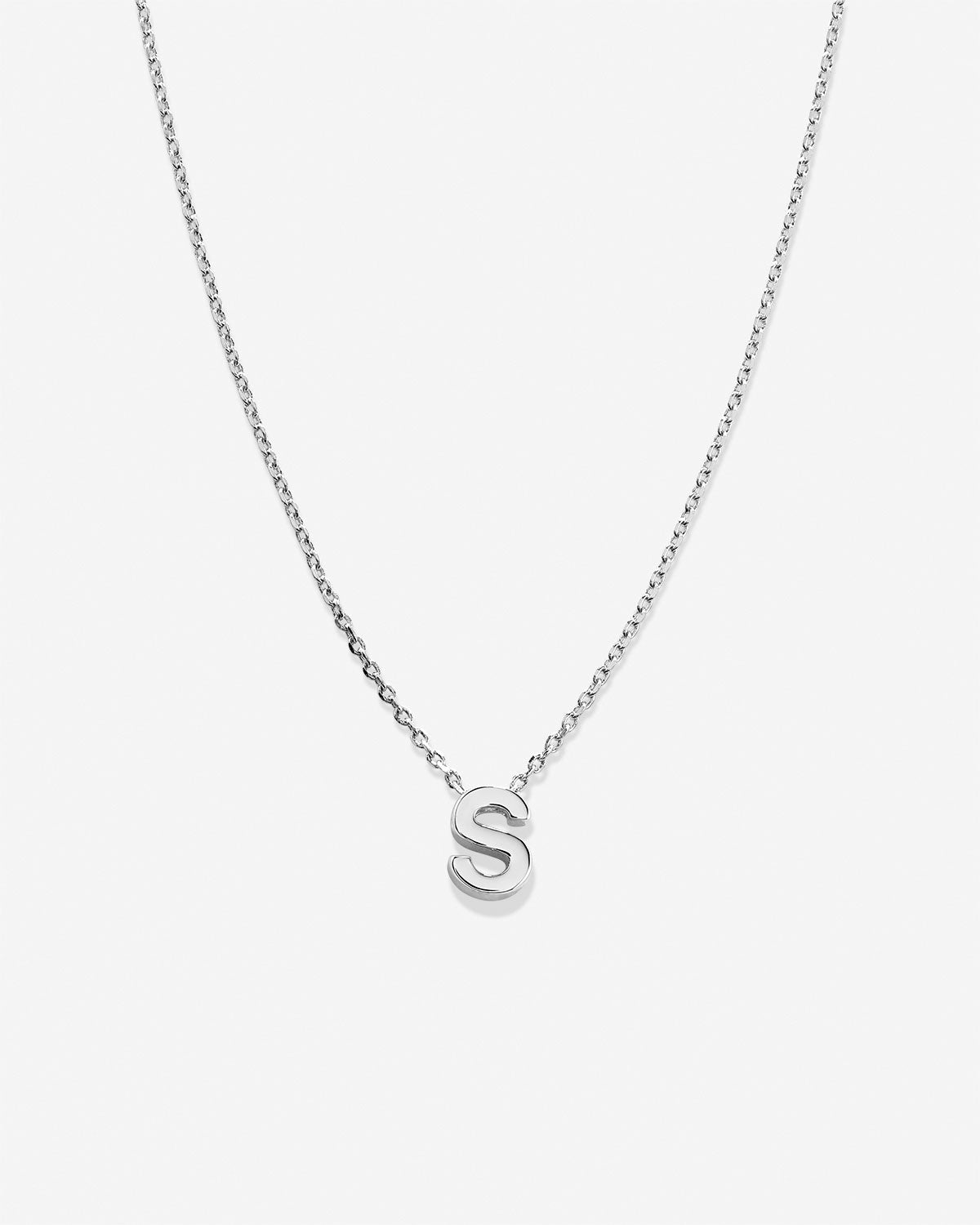 Just For You Initial Necklace — S