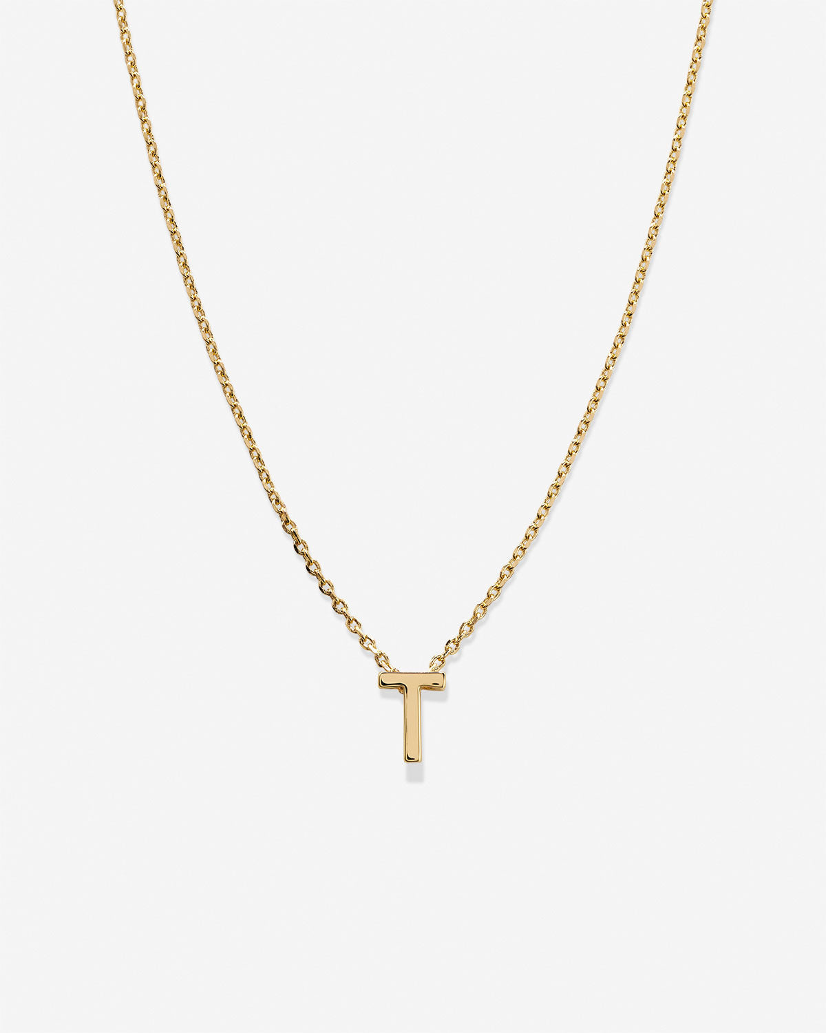 Just For You Initial Necklace — T