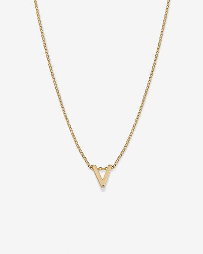 Just For You Initial Necklace — V