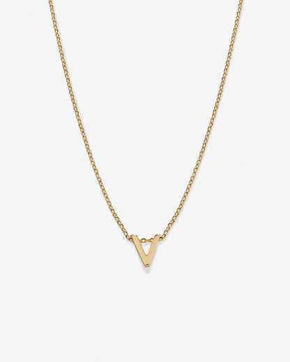 Just For You Initial Necklace — V