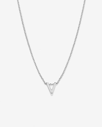 Just For You Initial Necklace — V