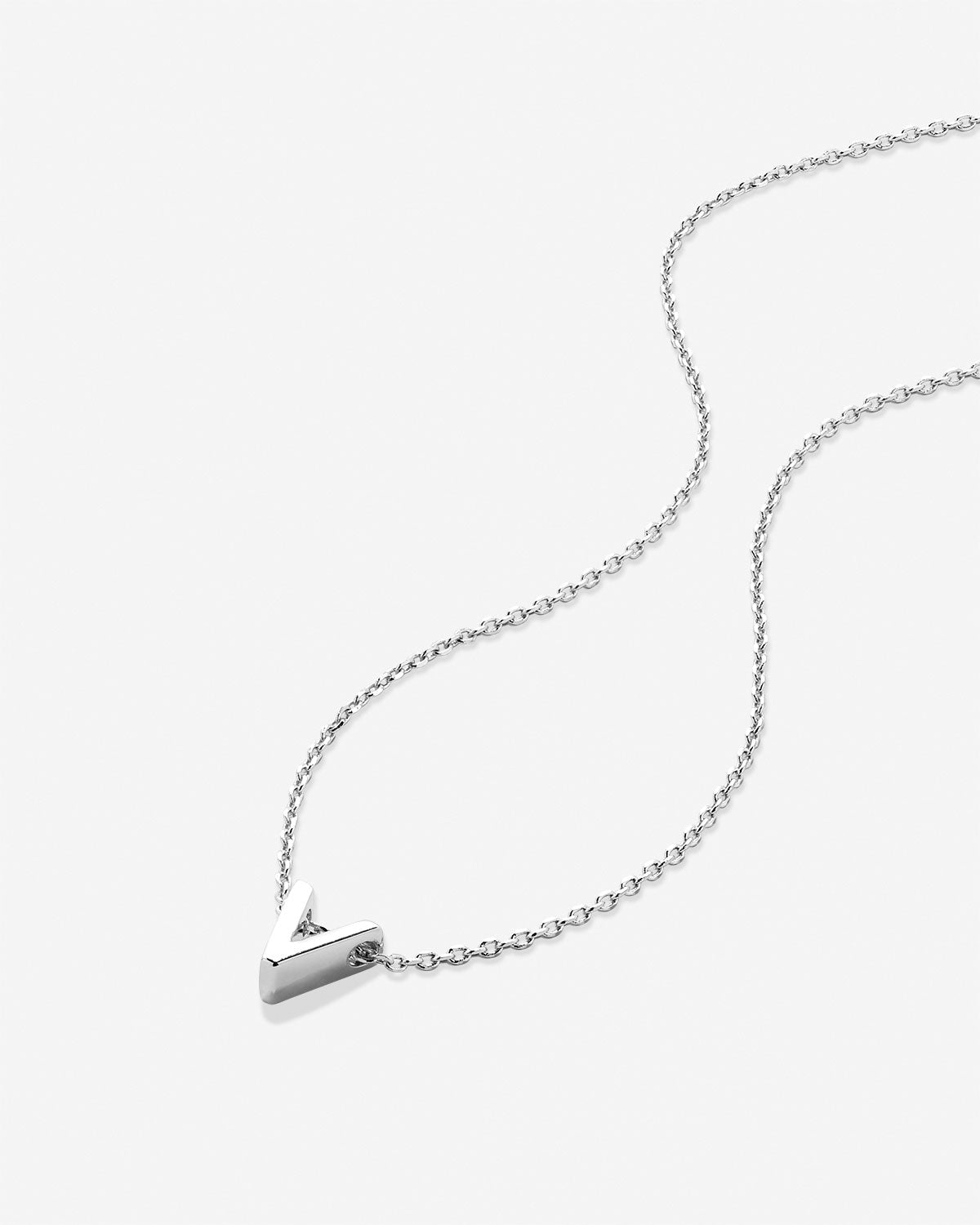 Just For You Initial Necklace — V
