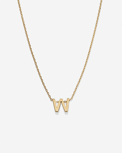 Just For You Initial Necklace — W
