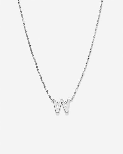 Just For You Initial Necklace — W