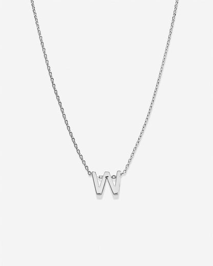Just For You Initial Necklace — W