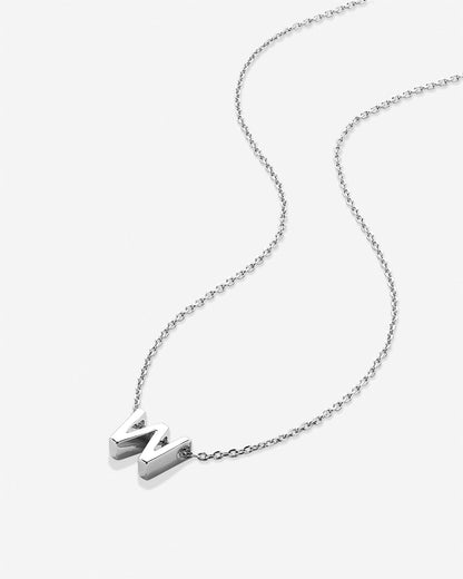 Just For You Initial Necklace — W