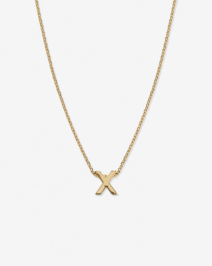 Just For You Initial Necklace — X