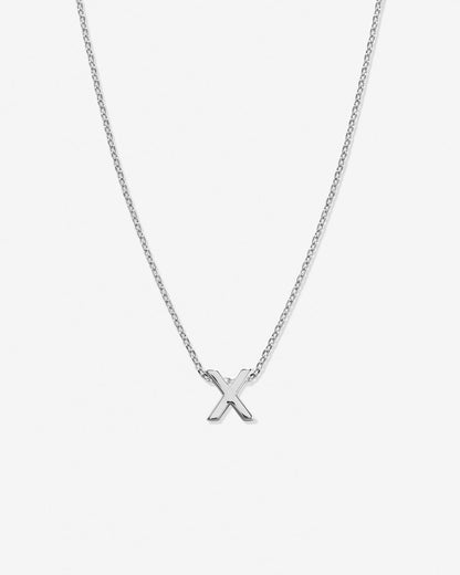 Just For You Initial Necklace — X