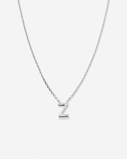 Just For You Initial Necklace — Z