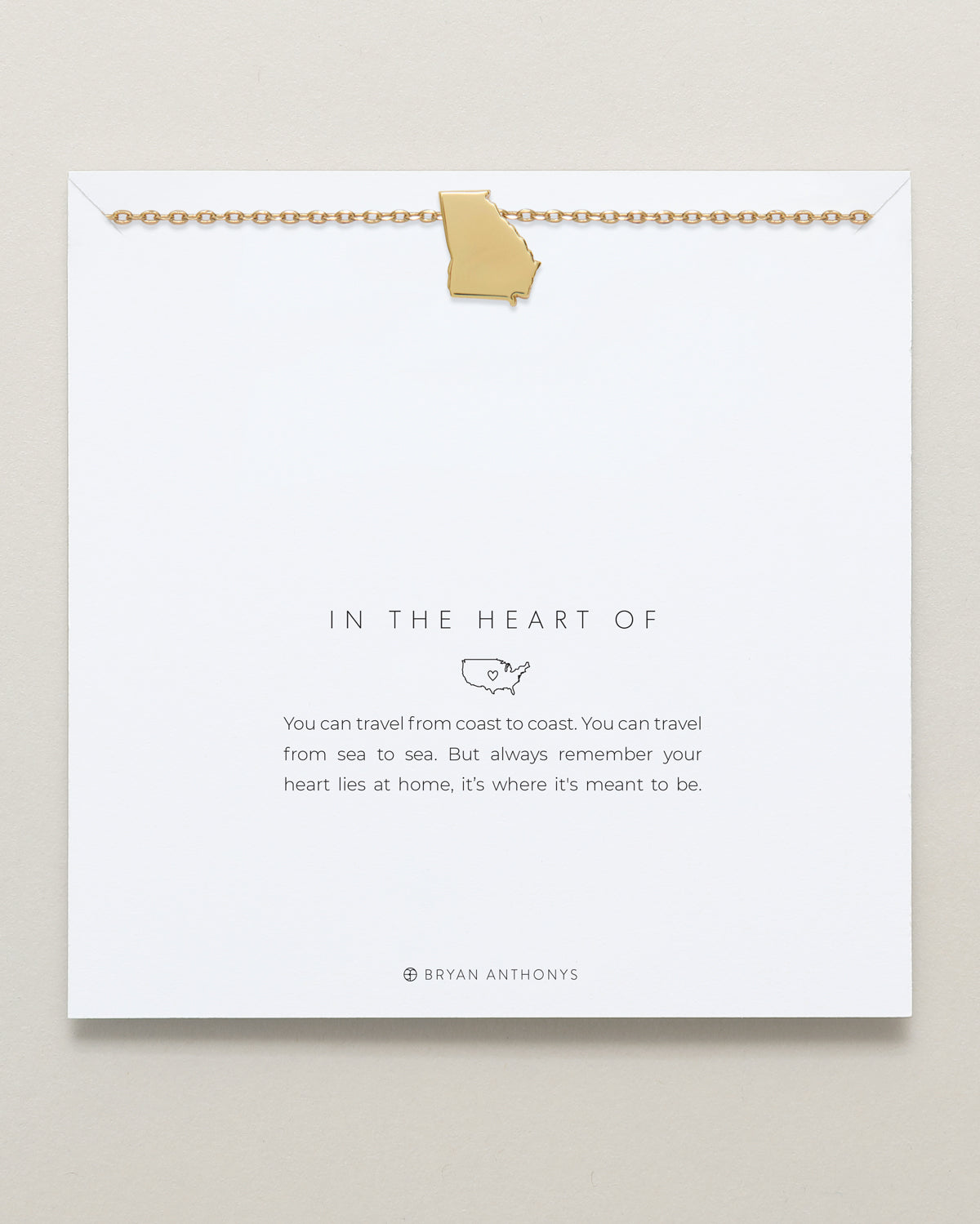In The Heart Of Necklace — Georgia