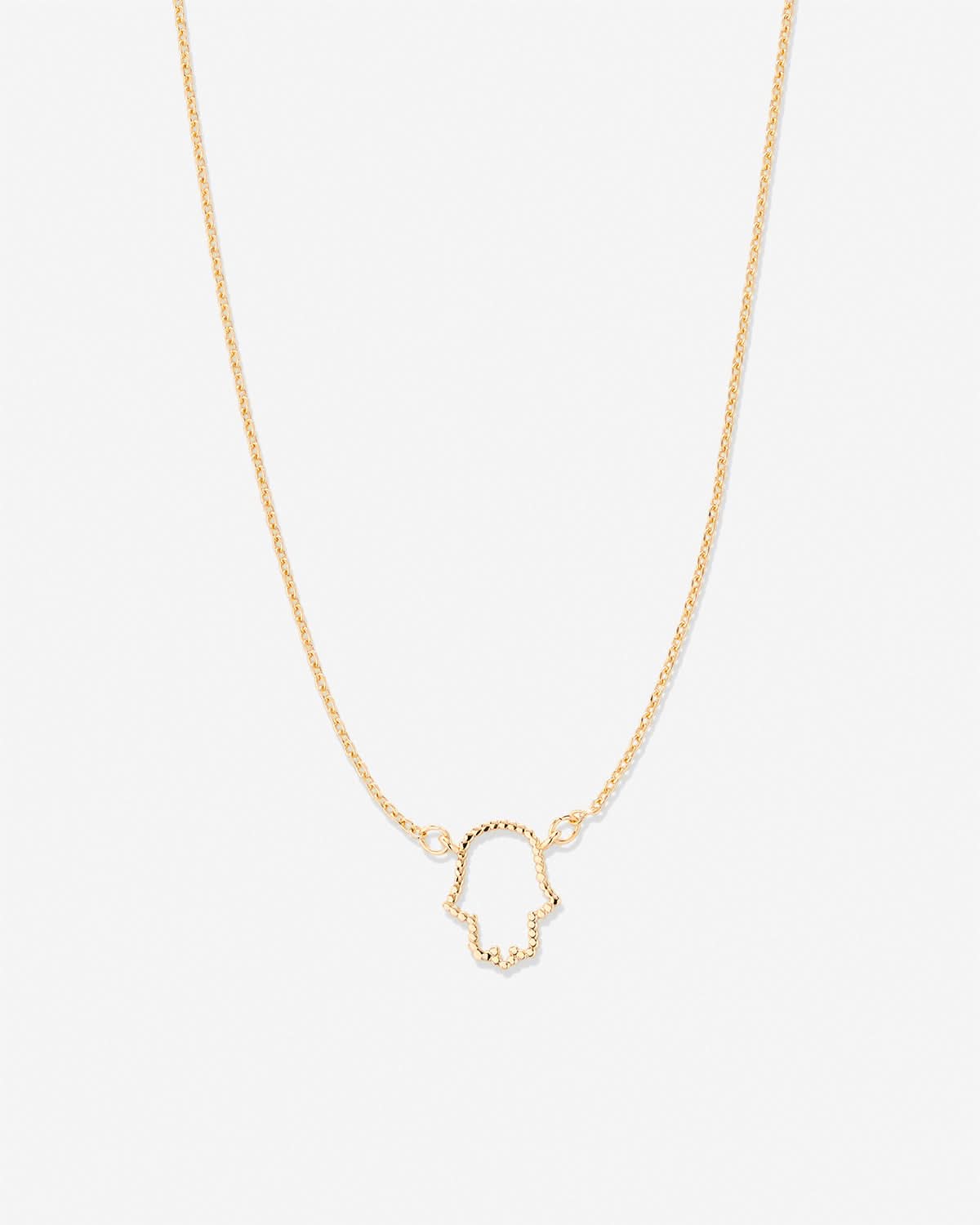 Just For Luck Hamsa Necklace