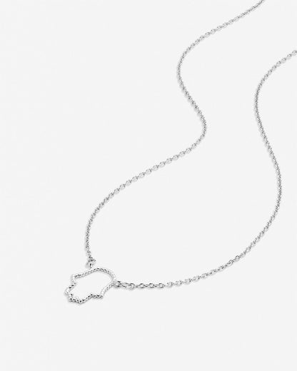 Just For Luck Hamsa Necklace